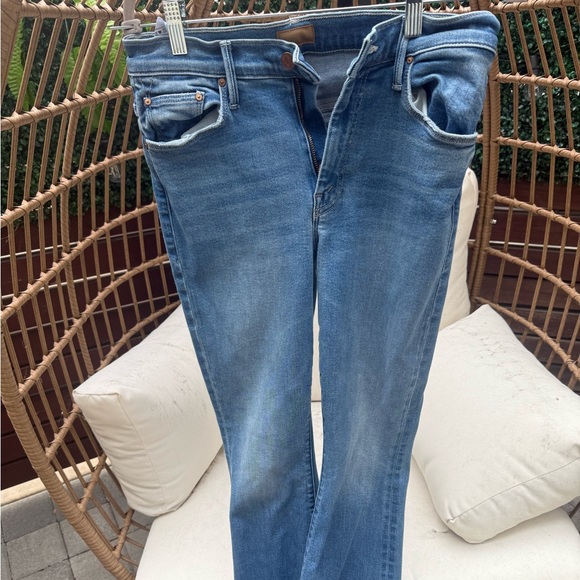 MOTHER Classic Blue Denim - Picture 1 of 4